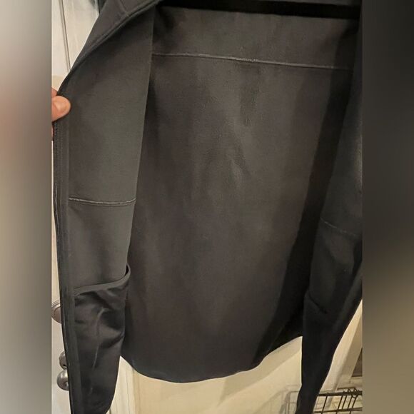 Under Armour Navy Vest Gray ColdGear Hooded Fleece Vest - Picture 8 of 8